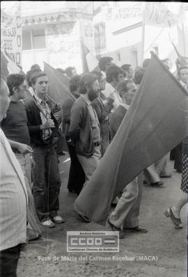 Manifestación del 1º de Mayo de 1979 en camas