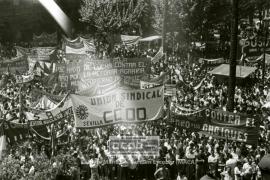 Manifestación 1o de Mayo de 1979 en Sevilla