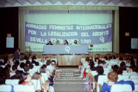 1a Jornadas Feministas Internacionales celebradas en Sevilla 27-28 de Junio 1981