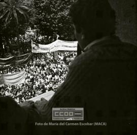 Manifestación 1o de Mayo de 1980 en Sevilla