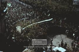 Día de Andalucía: manifestación por la Autonomía de Andalucía en Sevilla, 4 de diciembre de 1978