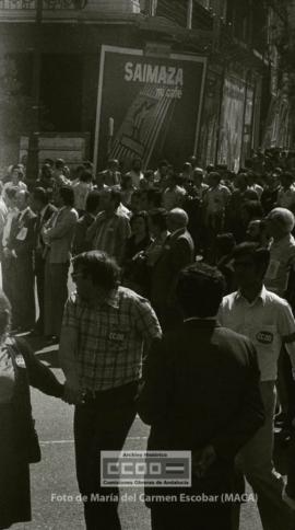 Manifestación 1o de Mayo de 1979 en Sevilla