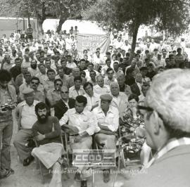 Visita de Marcelino Camacho a La Luisiana y a Puebla de Cazalla