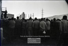 Huelga en las minas de Aználcollar