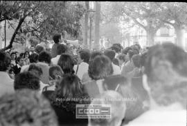 Manifestación de trabajadores de comercios mayoristas de alimentación por su convenio