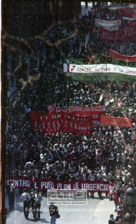 Manifestación 1o de Mayo de 1980 en Sevilla