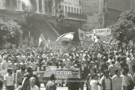 Manifestación 1o de Mayo de 1979 en Sevilla