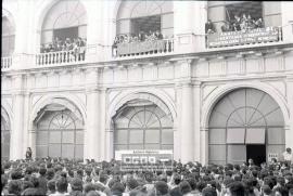 Acciones de los alumnos de la Universidad de Sevilla durante la huelga general de la COS – 31