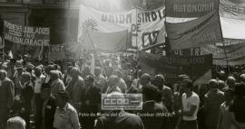 Manifestación 1o de Mayo de 1979 en Sevilla
