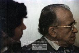 Mitin en del PCA, con intervención de Santiago Carrillo, en Casariche y posterior visita a la Pue...