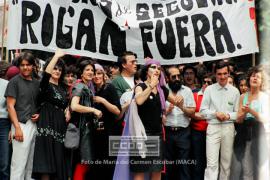 Manifestación contra la OTAN