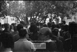 Manifestación de trabajadores de comercios mayoristas de alimentación por su convenio