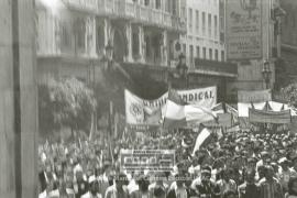 Manifestación 1o de Mayo de 1979 en Sevilla
