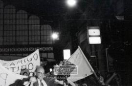 Llegada del dirigente comunista José Benitez Rufo a la estación de San Bernardo – 06