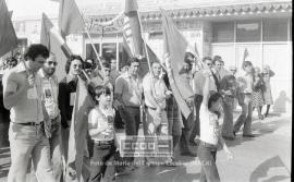 Manifestación del 1º de Mayo de 1979 en camas