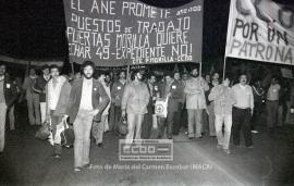 Manifestación en defensa del empleo y por el cumplimiento del ANE