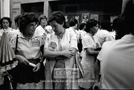 Marcha de las auxiliares de clínica reivindicando su equiparación a FP1