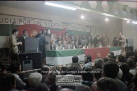 Mitin en del PCA, con intervención de Santiago Carrillo, en Casariche y posterior visita a la Pue...