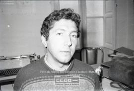 Primeros planos de dirigentes de CCOO y del PCA