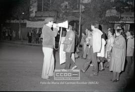 Manifestación de CC.OO. de Comercio Sevilla, en defensa de su convenio