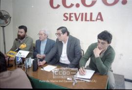 Visita de Marcelino Camacho a Sevilla