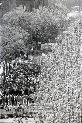 Manifestación 1o de Mayo de 1979 en Sevilla