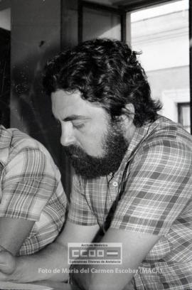 Rueda de prensa y acto sindical con participación de Marcelino Camacho