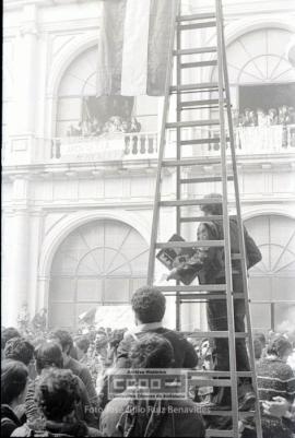 Acciones de los alumnos de la Universidad de Sevilla durante la huelga general de la COS – 29