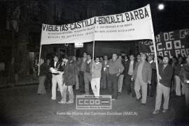 Manifestación en defensa del empleo y por el cumplimiento del ANE