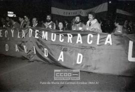 Manifestación en defensa del empleo y por el cumplimiento del ANE