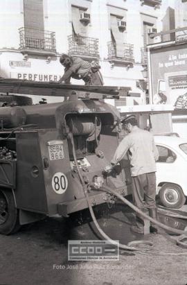 Intervención de los bomberos en la calle San Pablo – 02