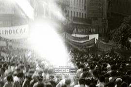 Manifestación 1o de Mayo de 1979 en Sevilla