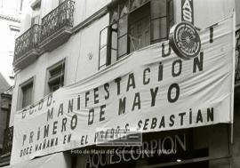 Manifestación 1o de Mayo de 1979 en Sevilla