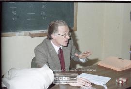 Ponencia de Nicolás Sartorius en la escuela de formación sidical, en la sede de Morería y fotos d...
