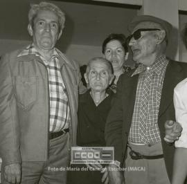 Visita de Marcelino Camacho a La Luisiana y a Puebla de Cazalla