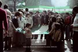 Día de Andalucía: manifestación por la Autonomía de Andalucía en Sevilla, 4 de diciembre de 1978