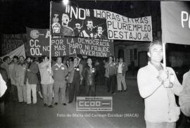 Manifestación en defensa del empleo y por el cumplimiento del ANE