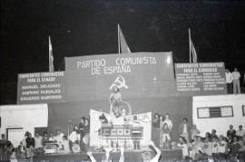 Mitin del PCE de los candidatos comunistas al senado y al congreso en piscinas Sevilla – 14