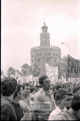 Manifestación por la amnistía el 11 de julio de 1976 (2) – 17