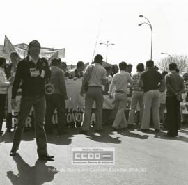 Manifestación 1o de Mayo de 1979 en Sevilla