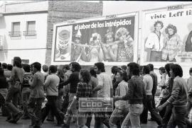 Manifestación contra el paro en el barrio del Cerro del Águila – 04