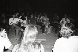 Reunión clandestina de Gays y Lesbianas en local de CC.OO en la calle Calatrava
