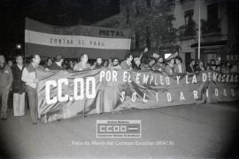 Manifestación en defensa del empleo y por el cumplimiento del ANE
