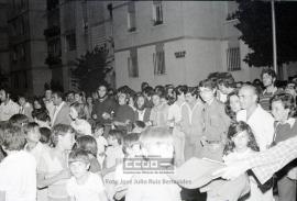 Encierro y manifestación de maestros parados en el polígono Sur de Sevilla – 17
