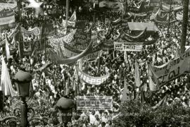 Manifestación 1o de Mayo de 1979 en Sevilla