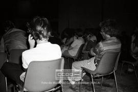 Reunión clandestina de Gays y Lesbianas en local de CC.OO en la calle Calatrava