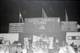 Mitin del PCE de los candidatos comunistas al senado y al congreso en piscinas Sevilla – 12