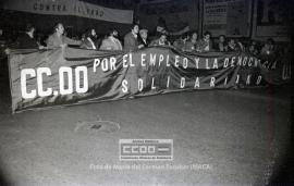Manifestación en defensa del empleo y por el cumplimiento del ANE