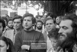 Manifestación de trabajadores de comercios mayoristas de alimentación por su convenio