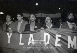 Manifestación en defensa del empleo y por el cumplimiento del ANE
